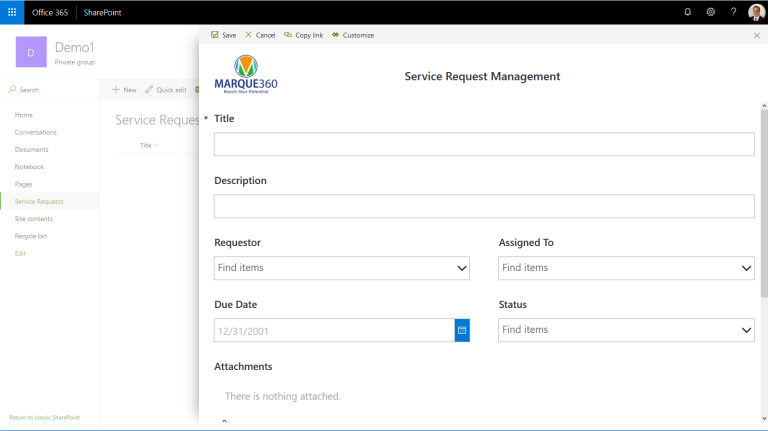 Creating PowerApps SharePoint List Forms For Custom Lists Marque360